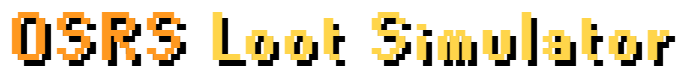 OSRS Loot Simulator