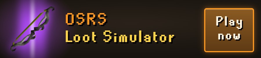 OSRS Loot Simulator
